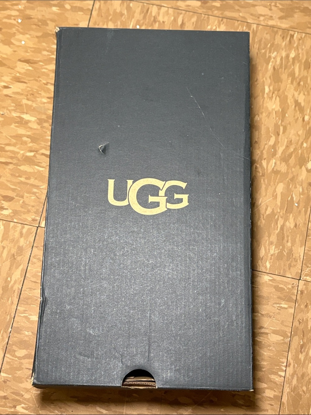 UGG Black Box with Gold Logo - Branded Accessory Case
